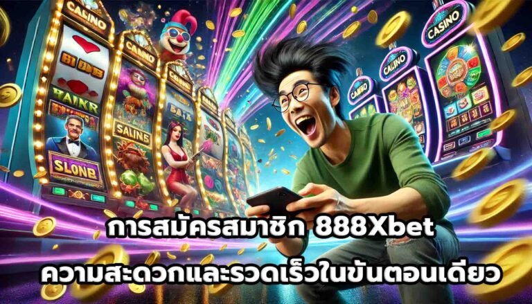 การสมัครสมาชิก 888Xbet ความสะดวกและรวดเร็วในขั้นตอนเดียว-11