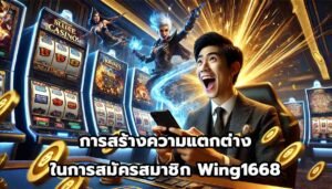 การสร้างความแตกต่างในการสมัครสมาชิก Wing1668-4