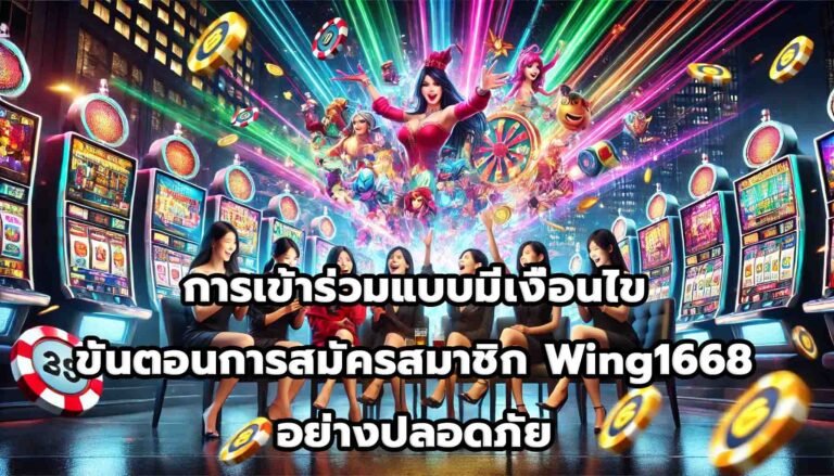 การเข้าร่วมแบบมีเงื่อนไข ขั้นตอนการสมัครสมาชิก Wing1668 อย่างปลอดภัย-7
